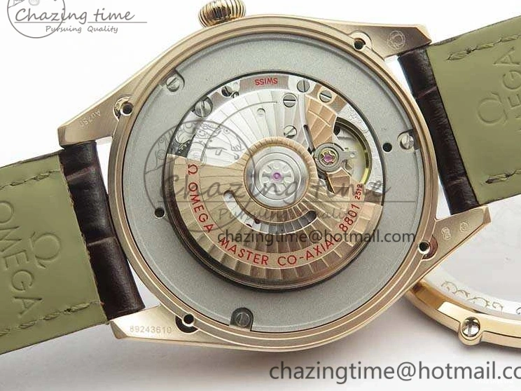 1219 Seamaster Edizione Venezia RG Best Edition White Dial On Leather Strap A Timeless 8127